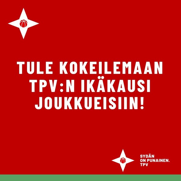 TPV:n avoimet harjoitukset