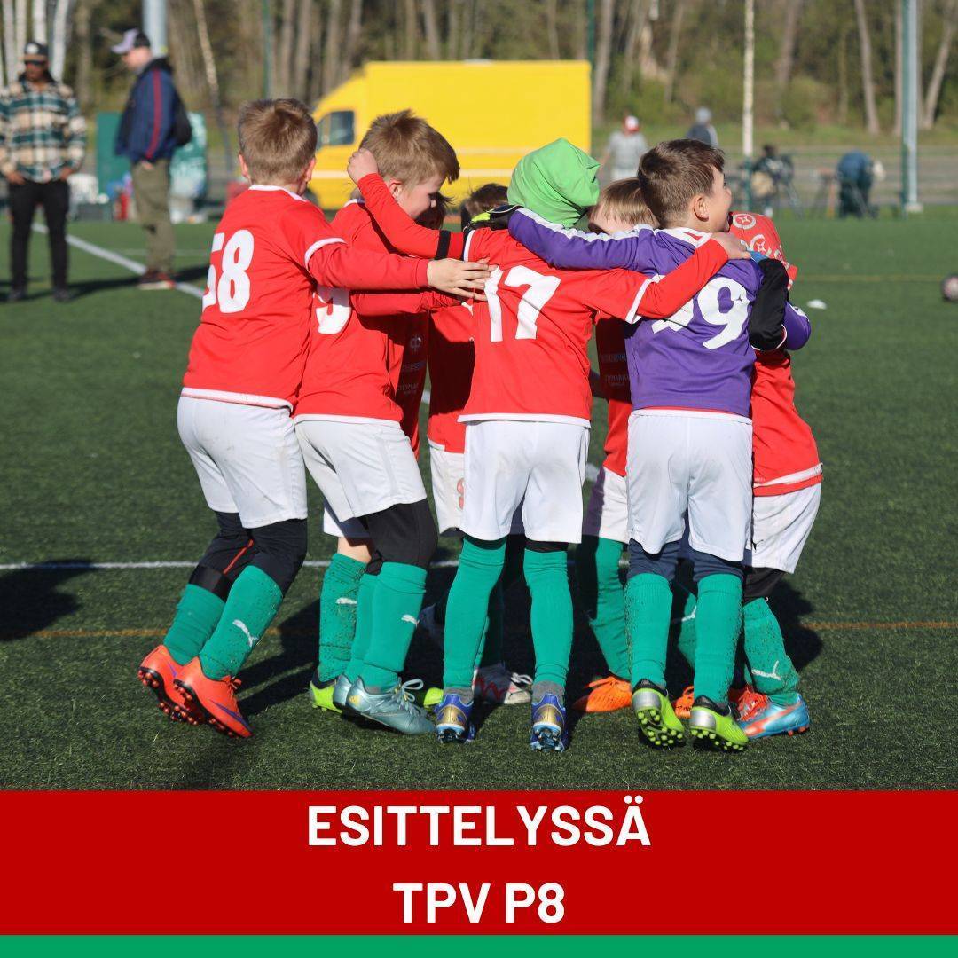 TPV P8 – iloinen joukkue!