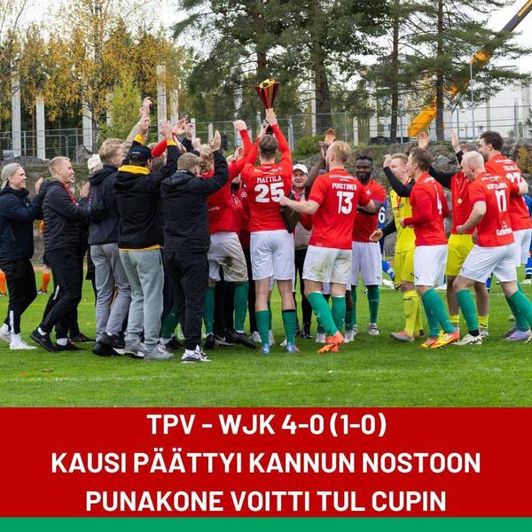 TPV tyylitteli TUL Cupin voittoon