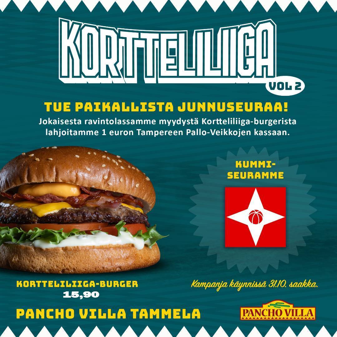 Pancho Villa Tammela tukee TPV:tä!