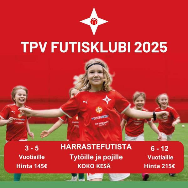 Kesä 2025 Futisklubi ja Pallokerho - hyvä harrastus lapselle!