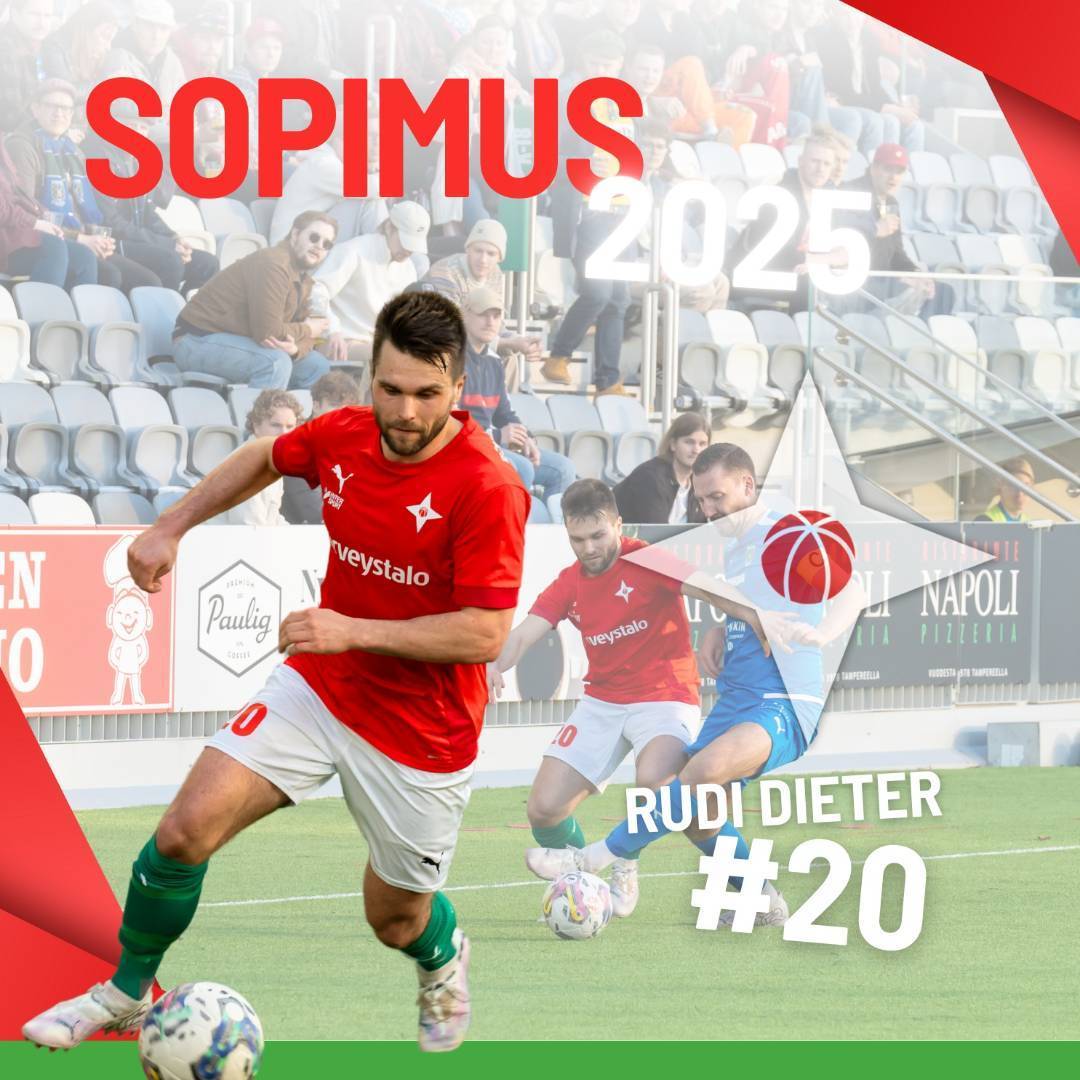 Viimeinkin! Rudi Dieter allekirjoitti jatkon