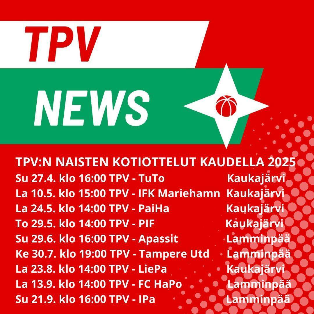Naisten edustus pistää kaiken peliin