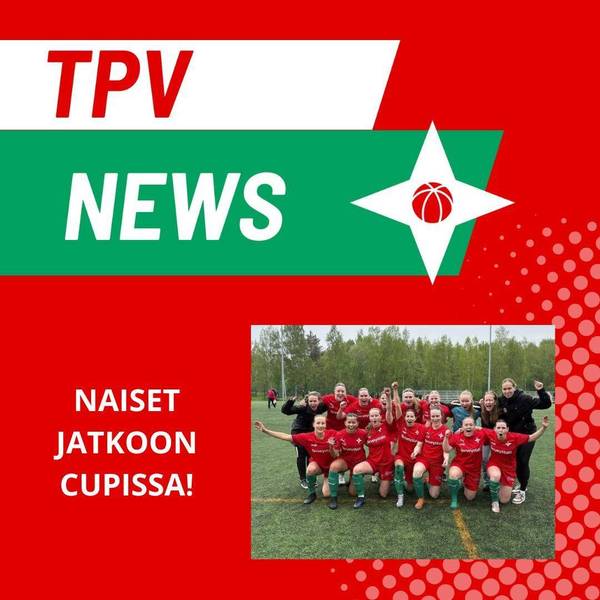 TPV:n naiset jatkoon Suomen Cupissa