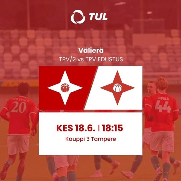 TUL Cup välierä: TPV/2 ja TPV:n edustusjoukkue kohtaavat