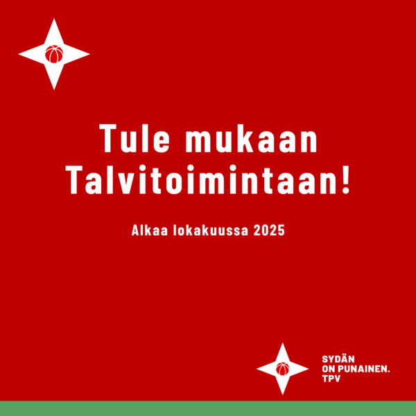 Ilmoittautuminen Talvitoimintaan on avattu!