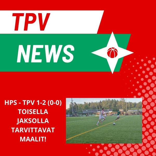 TPV voittoon täysipainoisen suorituksen jälkeen