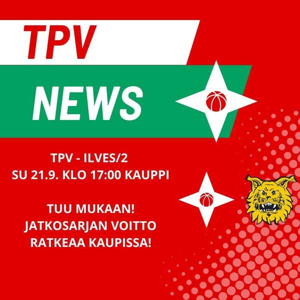 Jatkosarjan voitto panoksena – TPV ja Ilves/2 kohtaavat kolmannen kerran