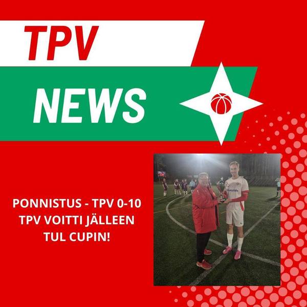 TPV nosti jälleen pokaalia TUL Cupissa