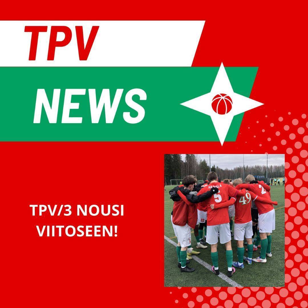 TPV/3 nousi Viitoseen!
