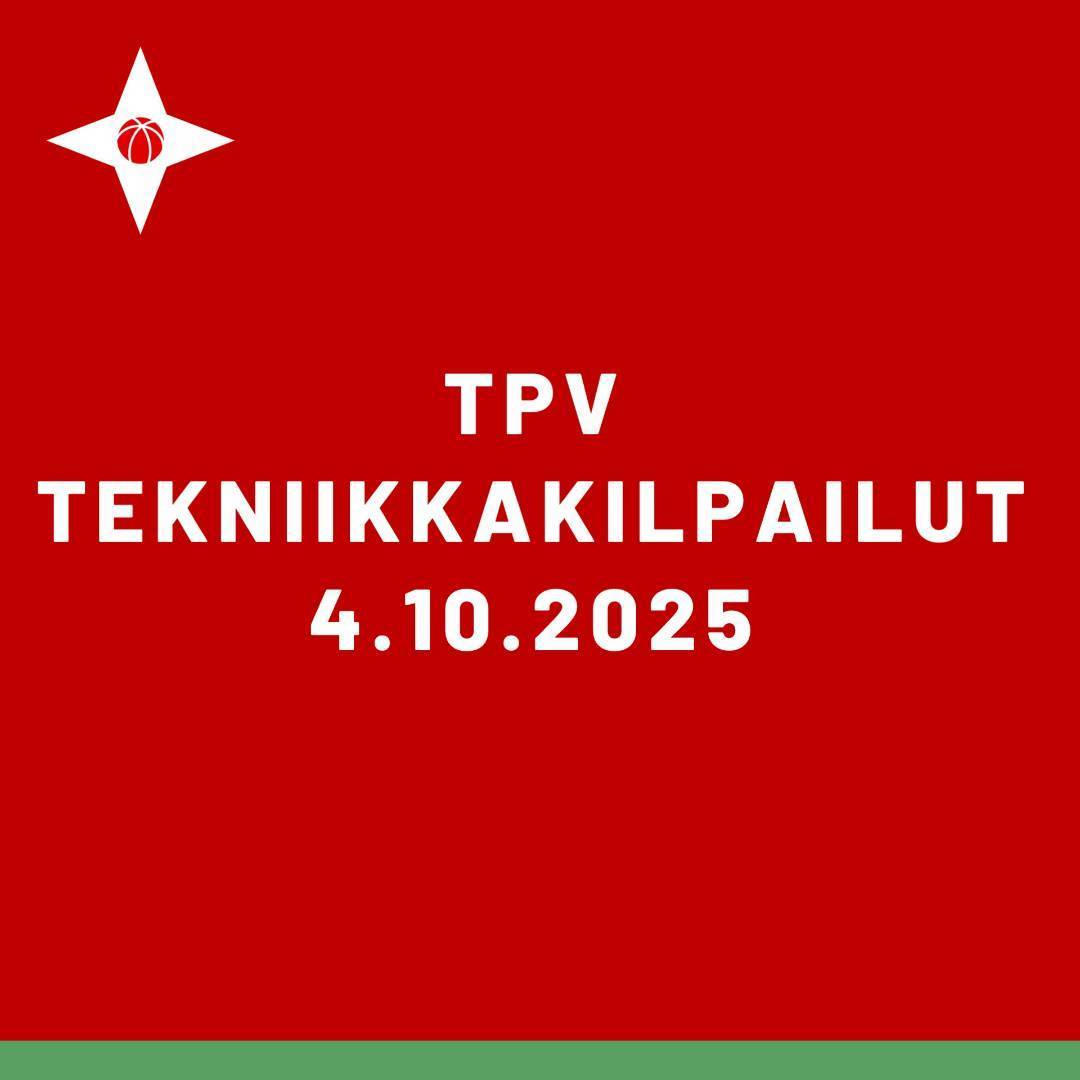 Seuratekniikkakilpailujen ohjelma 4.10.
