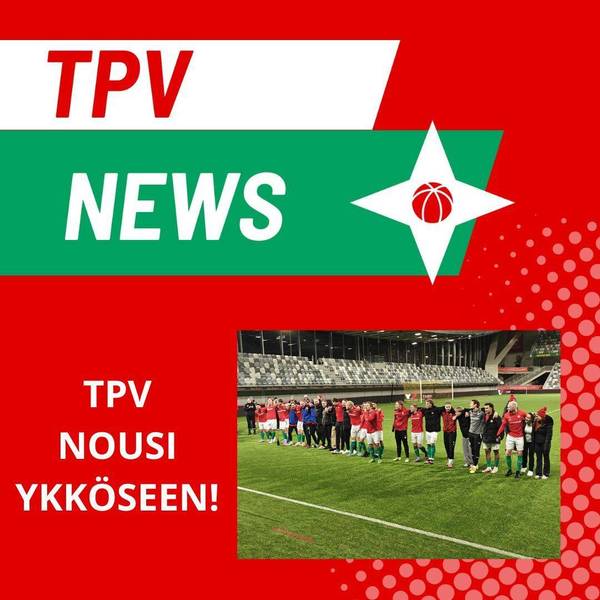 TPV:n kausi päättyi sarjanousuun
