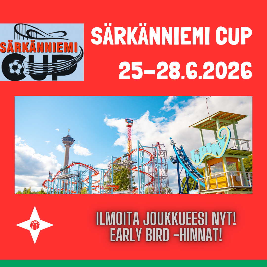 Särkänniemi Cup 40 vuotta - ilmoittaudu nyt early bird -hinnalla!