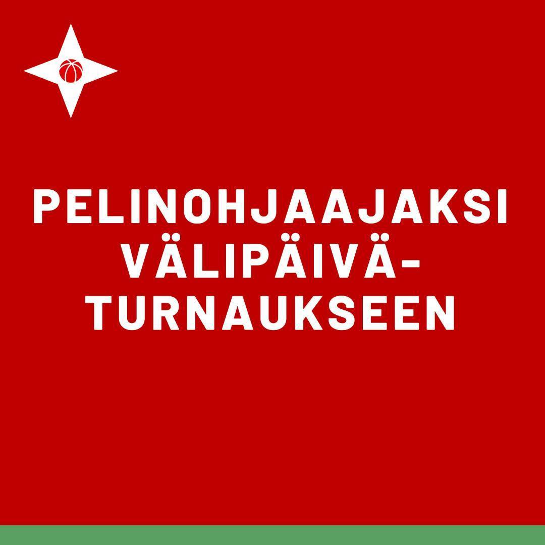 Ilmoittaudu pelinohjaajaksi Välipäiväturnaukseen