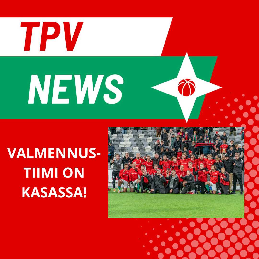 TPV:n valmennustiimi koossa – tuttuja miehiä mukana