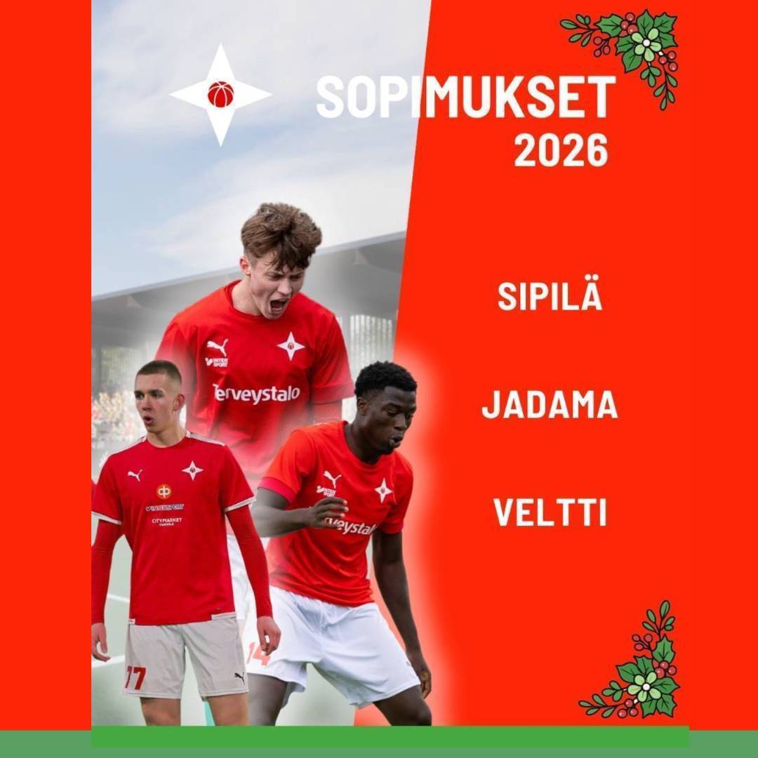 Kolme sopimusta TPV:n nuorille pelaajille!