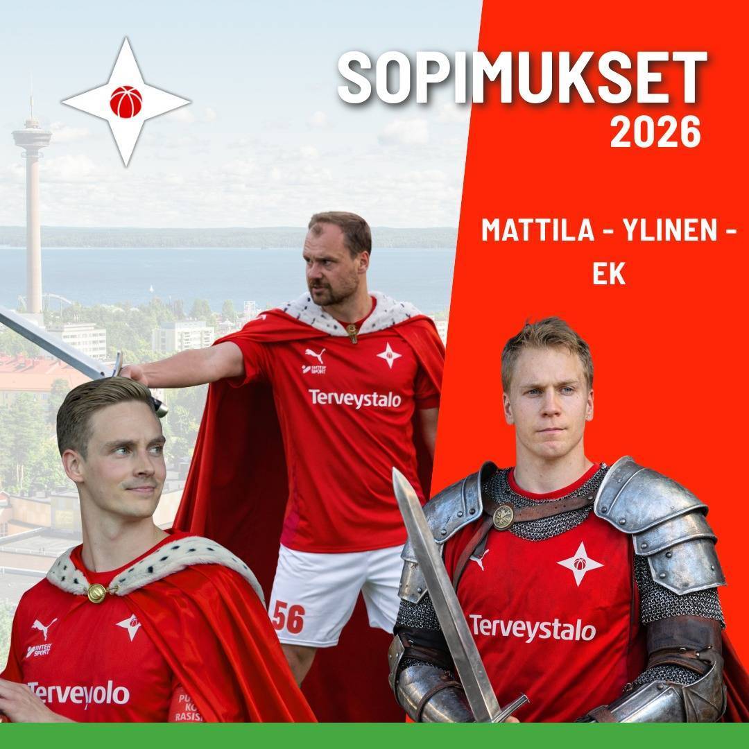 Tärkeitä jatkosopimuksia ja ensimmäiset harjoitusottelut!