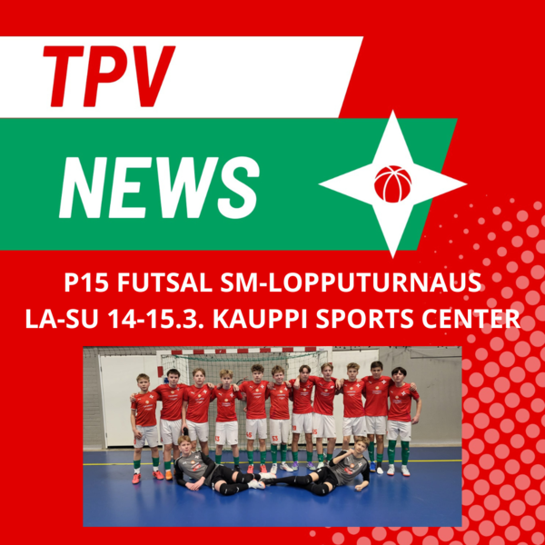 TPV P15 futsalin SM-lopputurnaukseen