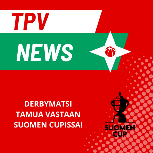 Suomen Cupin kolmannella kierroksella kohdataan Tampere United