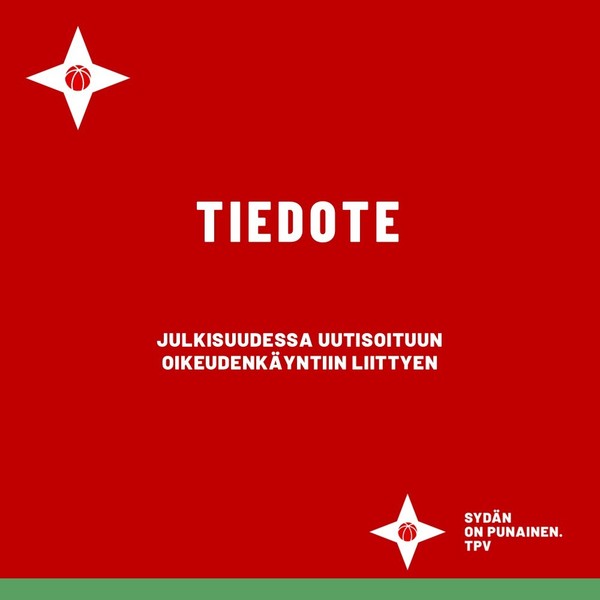 Tiedote julkisuudessa uutisoituun oikeudenkäyntiin liittyen