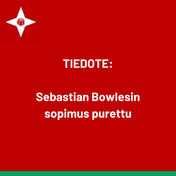 Sebastian Bowlesin sopimus purettu