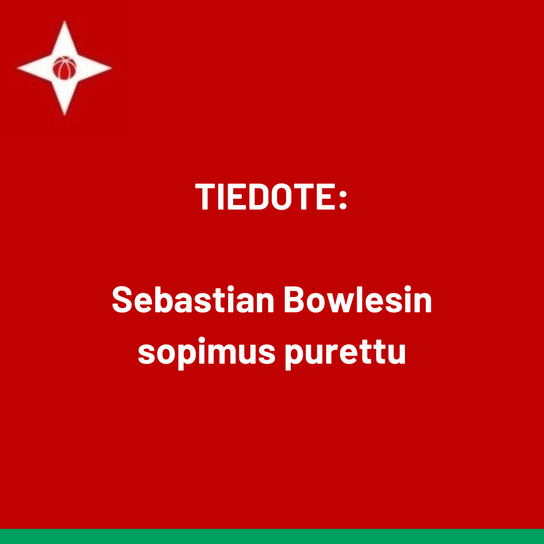 Sebastian Bowlesin sopimus purettu
