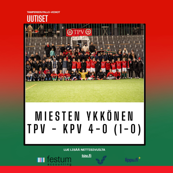 Miesten edustus komeaan voittoon viimeisessä kotipelissä