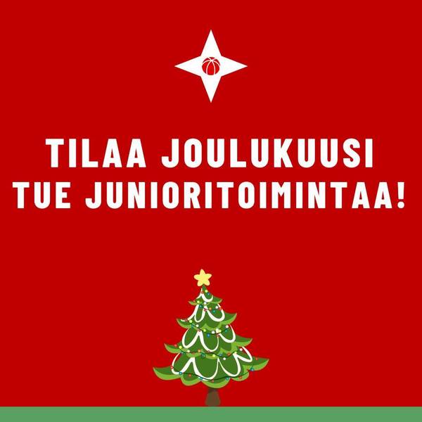 ​Tilaa joulukuusi – tue samalla seuran nuoria urheilijoita!