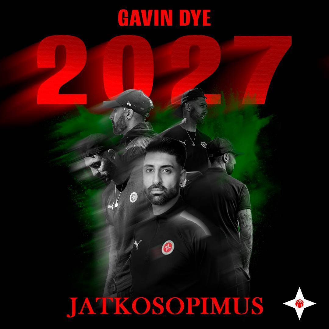 Gavin Dye jatkaa miesten edustuksen päävalmentajana