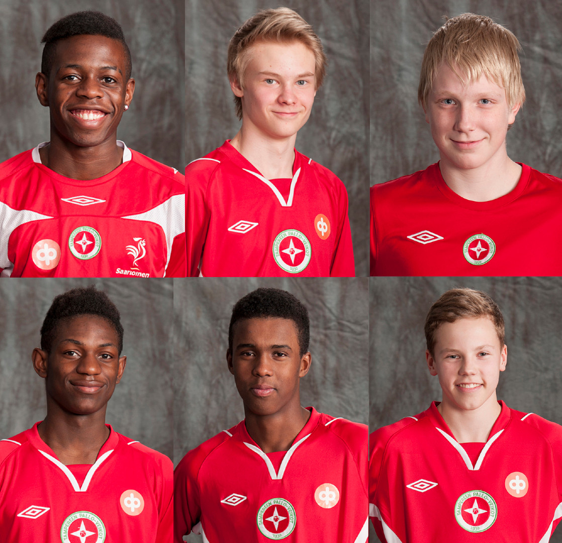 Kuusi TPV:n pelaajaa U15-aluemaajoukkueleirille 5.3.