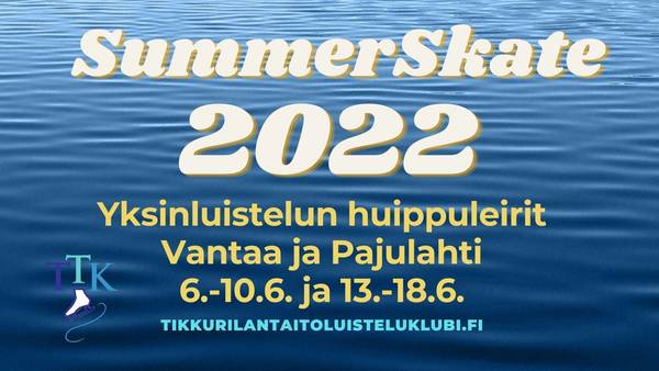 SummerSkate Vantaa vk 23 ja Pajulahti vk 24