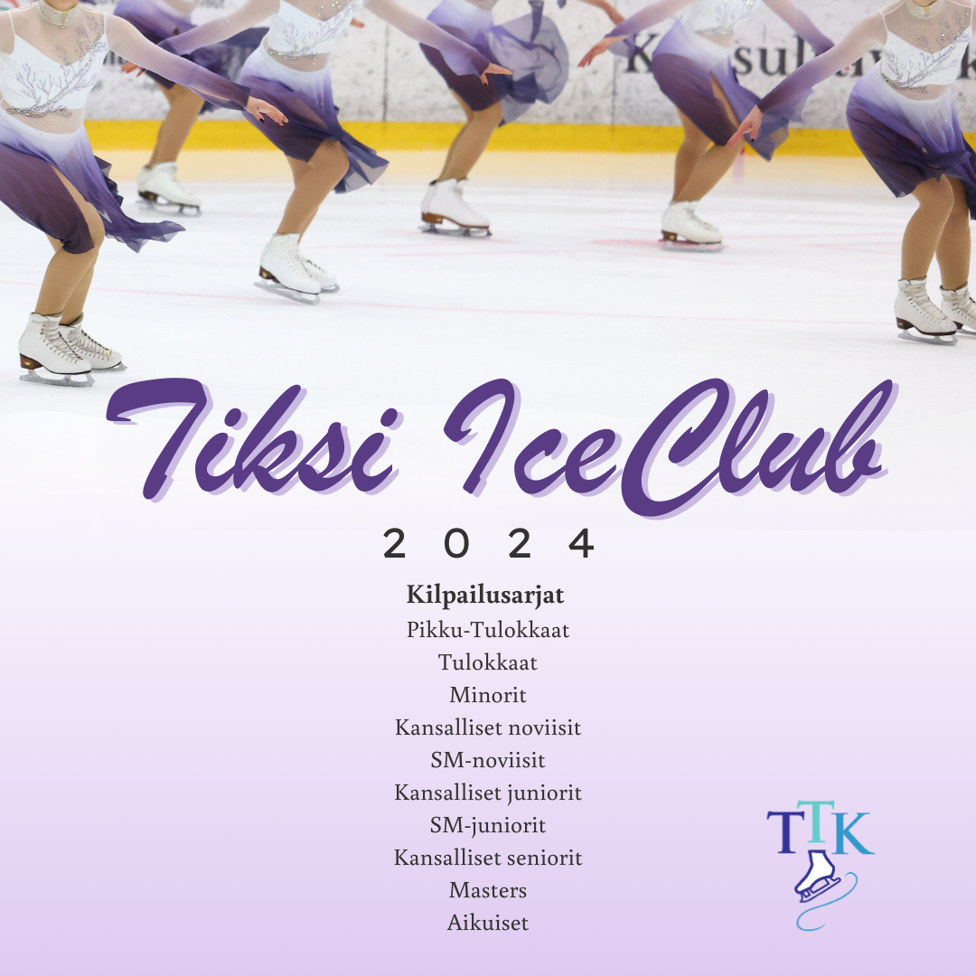 Muodostelmaluistelukilpailu Tiksi IceClub 17.-18.2.2024