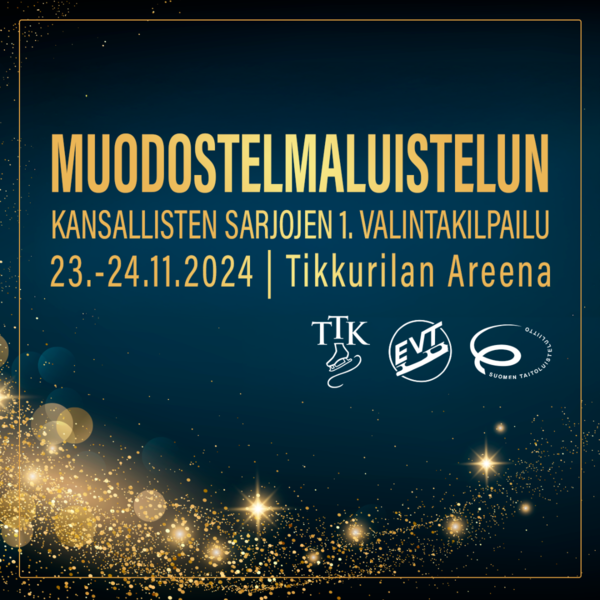 Tervetuloa muodostelmaluistelun kansallisten sarjojen 1.valintakilpailuun!