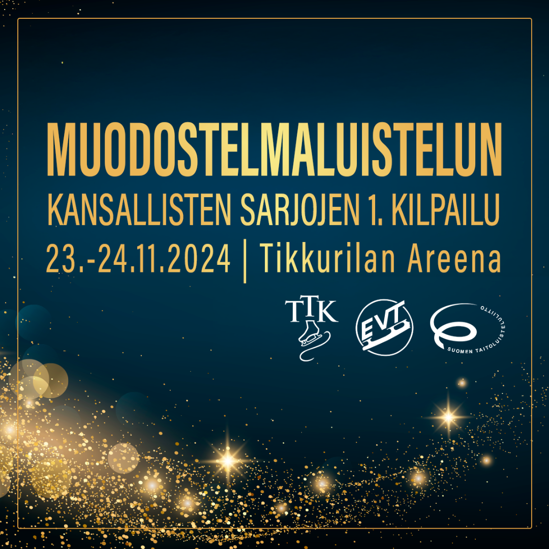 Tervetuloa muodostelmaluistelun kansallisten sarjojen 1. kilpailuun!