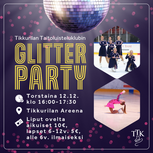 TTK:n joulujuhla 2024: Glitter Party