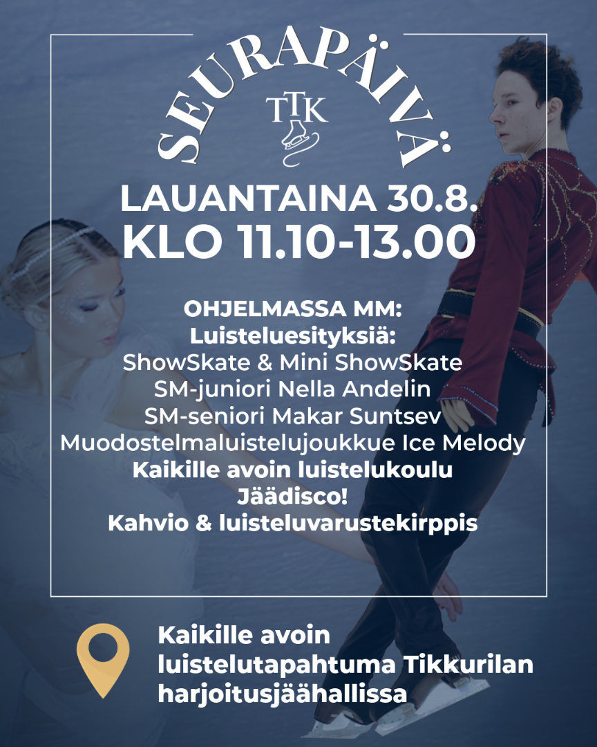 Seurapäivä tulee! 