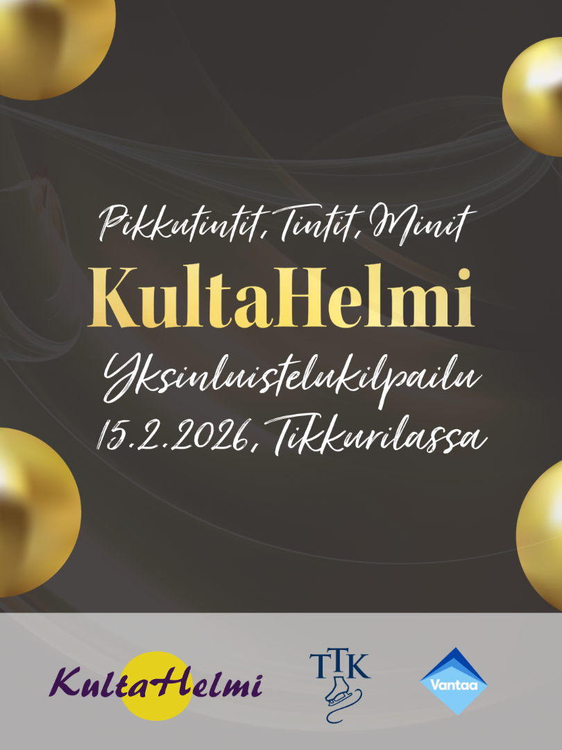 Pienten yksinluistelijoiden KultaHelmi 15.2.2026