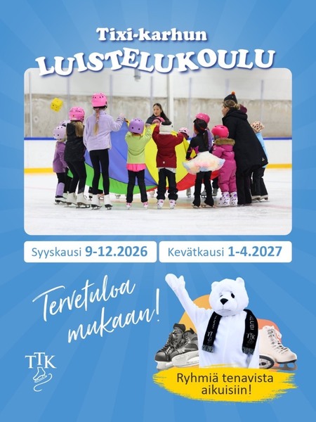 Tervetuloa TTK:n luistelukouluun! 