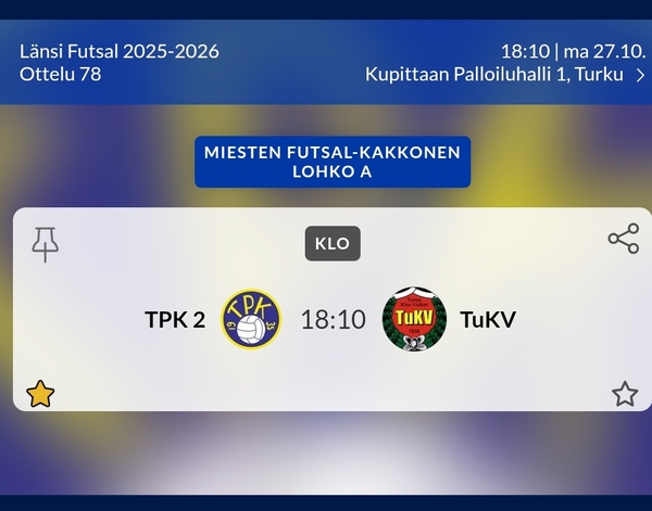 Kaasu pohjaan, kausi alkaa!