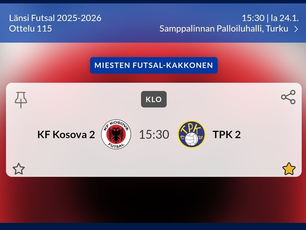 Pikkuderbyä puskee!