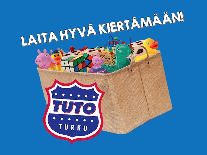 Laita hyvä kiertämään! - TuTon suuri lelukeräys