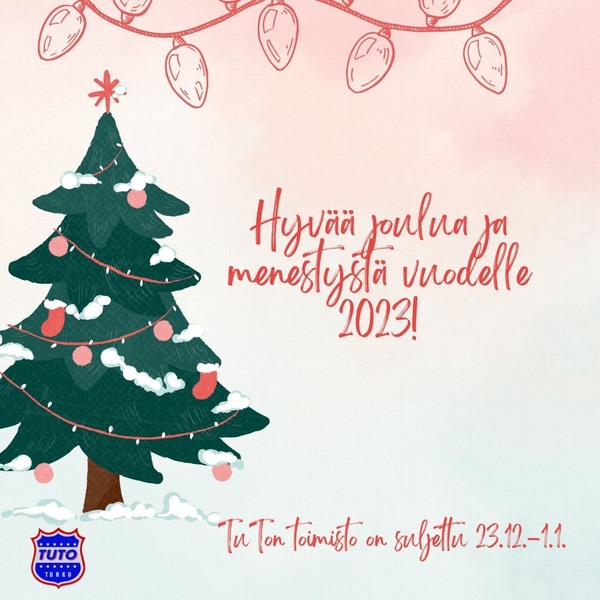 Toimisto hiljenee joulun viettoon