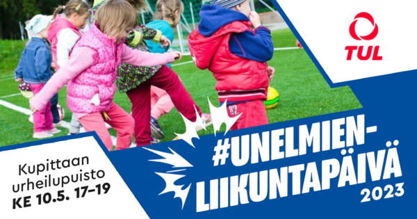 TuTo yleisurheilu mukana Unelmien Liikuntapäivässä 10.5. 