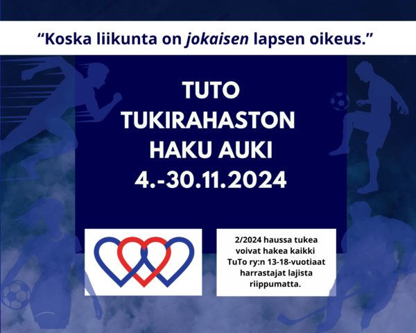 Tukirahaston haku aukeaa 4.11.2024