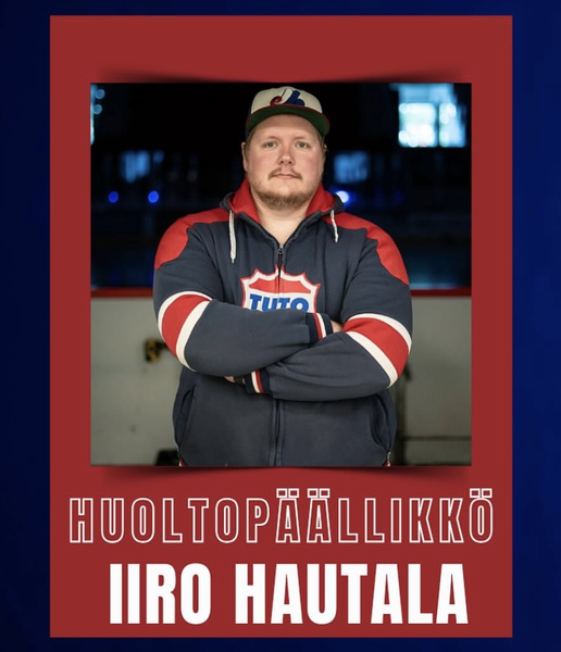 Iiro Hautalasta junnukiekon huoltopäällikkö
