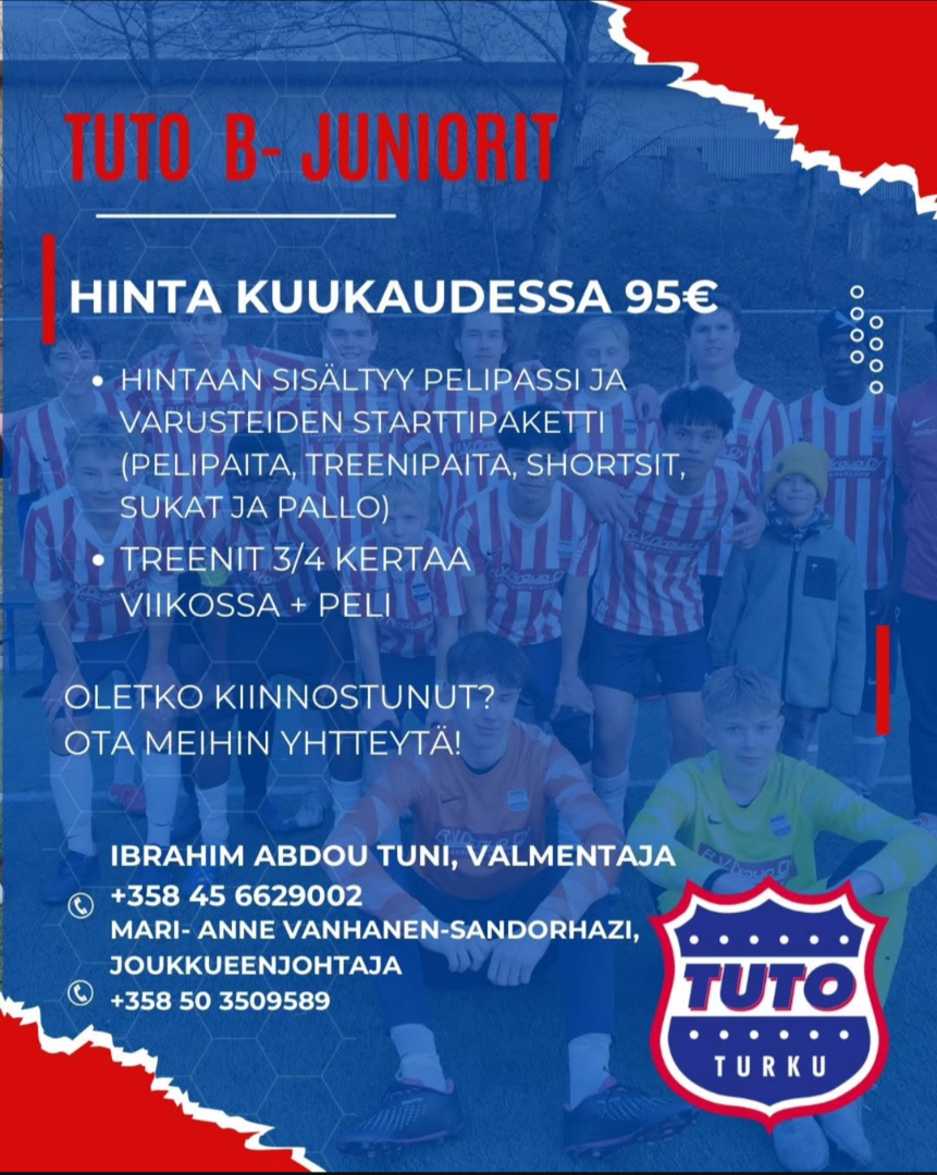 Pelaajaksi meille!