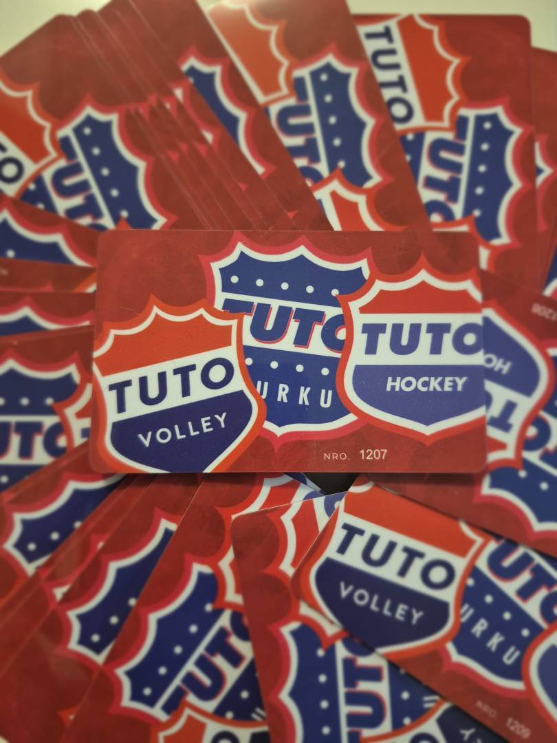 TuTon jäsenkortit pelaajille 