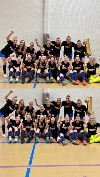 TUTO naisten futsal edustus nousi valtakunnalliseen ykköseen