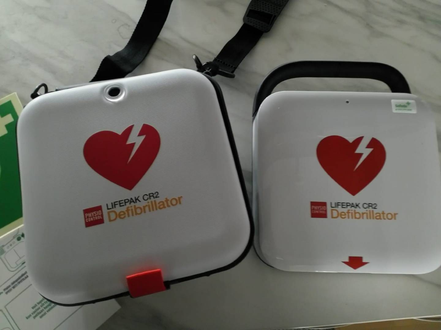 TUS har blivit sponsrad en Defibrillator!/ TUS :lle on sponsoroitu sydäniskuri!