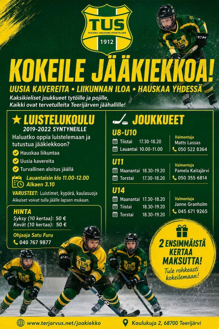 Jääkiekkokausi alkaa!